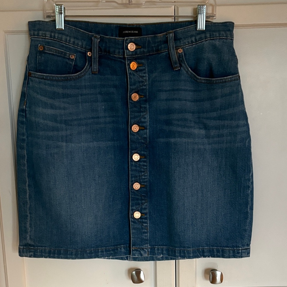 JCrew Jeans Denim Pencil Skirt size 31